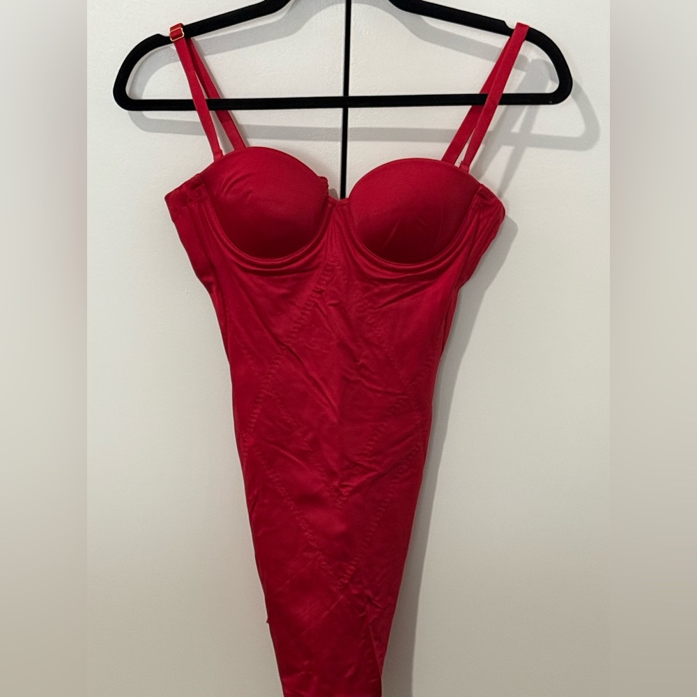 Red/Pink Power Figure Body Shaper by Secret (Victoria Secret) Women's Intimate